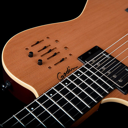 A6 Ultra Naturel SG gaucher + Housse Godin