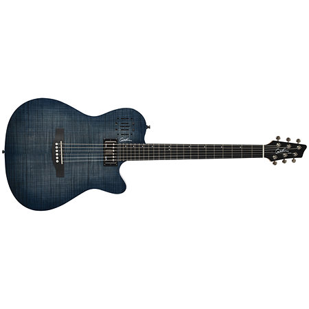 Godin A6 Ultra Denim Blue Flame