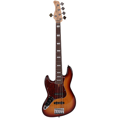 V7 2nd Generation Alder 5 Cordes LH Tobacco Sunburst Marcus Miller