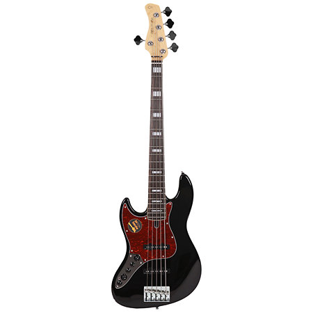 V7 2nd Generation Alder 5 Cordes LH Black Marcus Miller