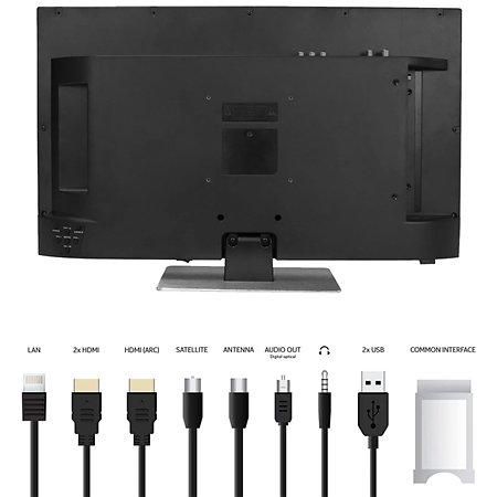 32" Smart 12V RV TV avec DVD intégré Sylvox