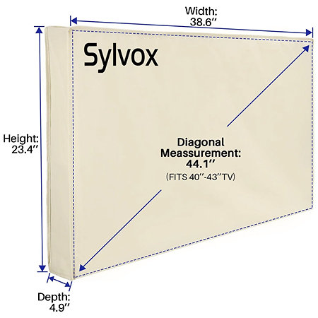 Outdoor TV Cover 43'' Sylvox