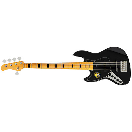 V7 Vintage Alder 5 Cordes LH Black Marcus Miller