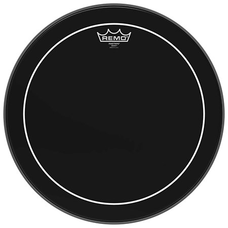 Remo 16" Ebony Pinstripe
