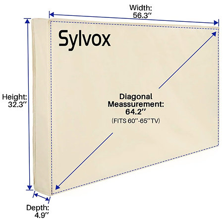 Outdoor TV Cover 65'' Sylvox