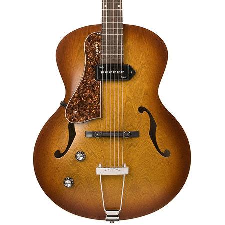 5th Avenue Kingpin P90 gaucher Cognac Burst Godin