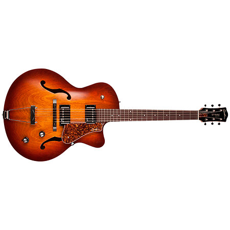 5th Avenue CW KingpinII HB Cognac Burst Godin