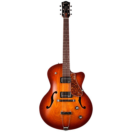 5th Avenue CW KingpinII HB Cognac Burst Godin