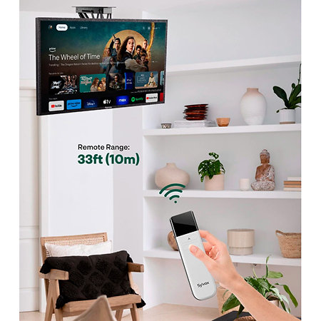 Motorized TV mount for ceiling 32'' - 65'' Sylvox