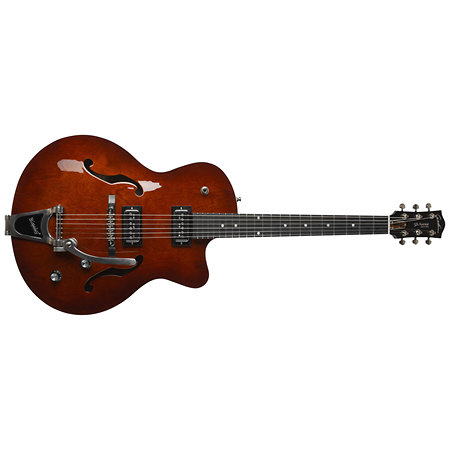 5th Avenue Uptown T-Armond Havana Burst Godin