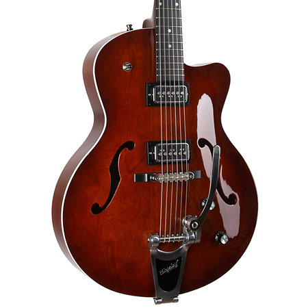 5th Avenue Uptown T-Armond Havana Burst Godin