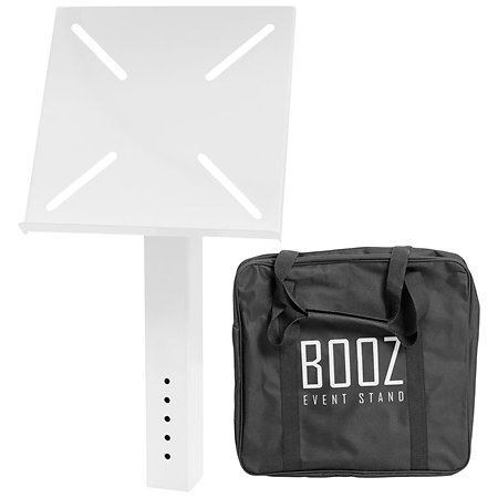 Omnitronic Pack BOOZ Laptop Stand White + Housse