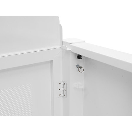 Pack BOOZ Event Stand White + BOOZ Tower + Housses Omnitronic