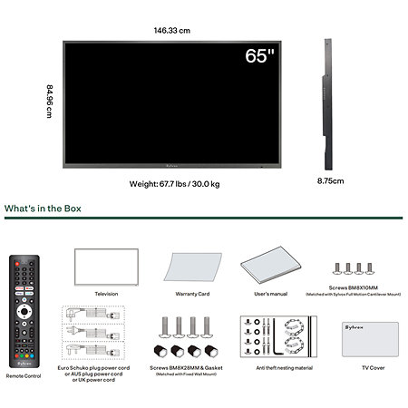 Porch Pro 65'' Sylvox