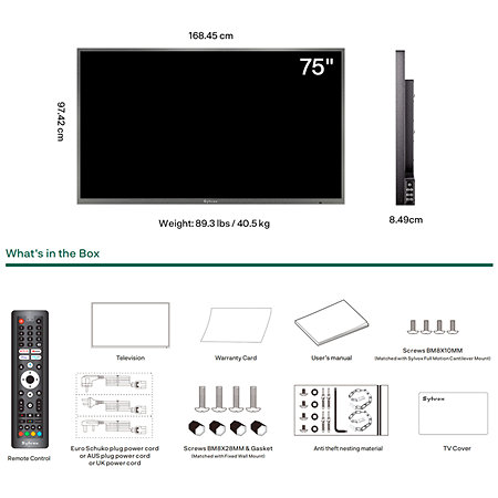 Pergola Pro 75'' Sylvox
