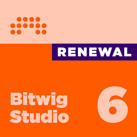 Studio 6 (12 Month Upgrade Plan) Bitwig