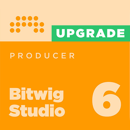Studio 6 Producer (Upgrade from Essentials/16 Trk) Bitwig