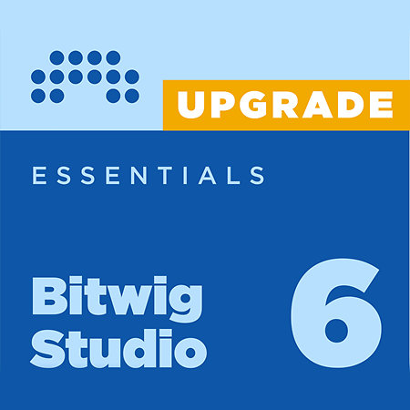 Studio 6 Essentials (Upgrade from 8 Track) Bitwig
