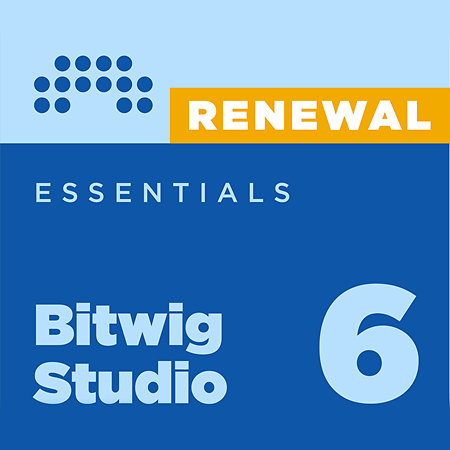Bitwig Studio 6 Essentials (12 Month Upgrade Plan)