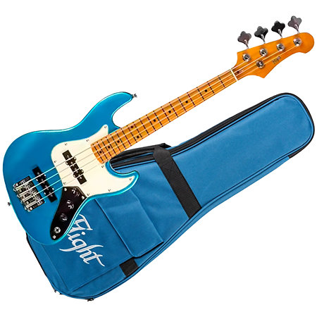 Flight Mini Jazz Bass Lake Placid Blue + Housse