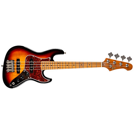 Mini Jazz Bass Sunburst + Housse Flight