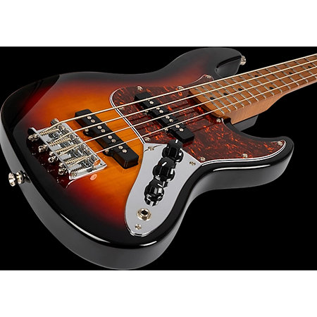 Mini Jazz Bass Sunburst + Housse Flight