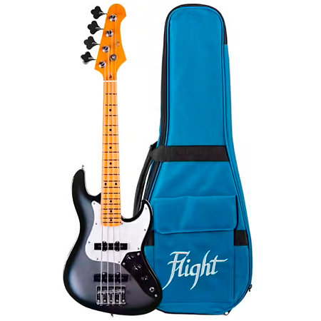 Mini Jazz Bass Moonburst + Housse Flight