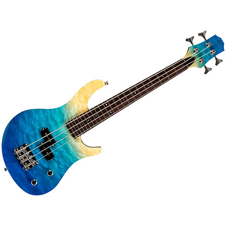 Flight Mini Bass Transparent Blue + Housse