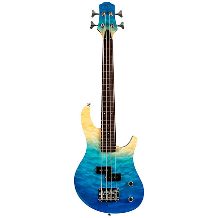 Mini Bass Transparent Blue + Housse Flight