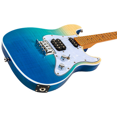 Pathfinder Transparent Blue Tenor + Housse Flight