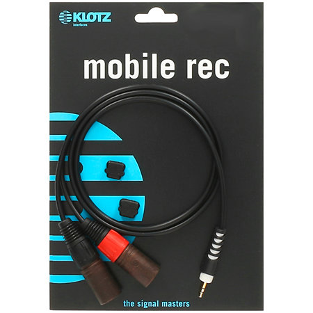 Klotz Câble mini jack vers 2x XLR mâles, 1m