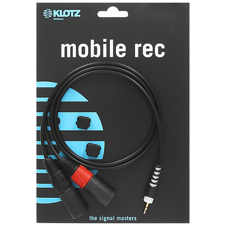 Klotz Câble mini jack vers 2x XLR mâles, 3m