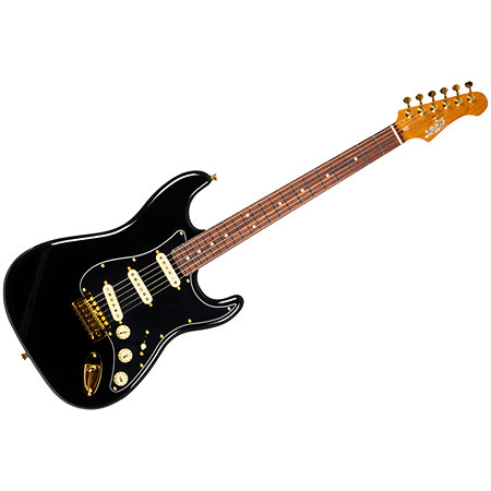 Jet Guitars JS 380 Black Gold