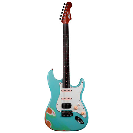 JS 400 SFG RLC Sea Foam Green Relic Jet Guitars