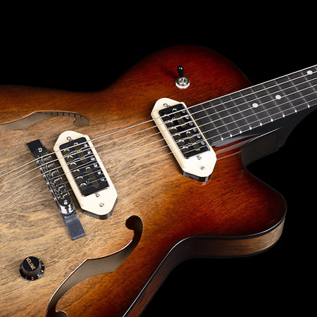 5th Avenue TL Vintage Burst HG Gold Foil Dogear Godin