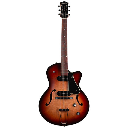 5th Avenue CW Kingpin II Vintage Burst Godin