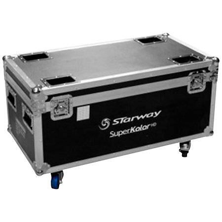 StarWay Flight case pour 8 SuperKolor HD