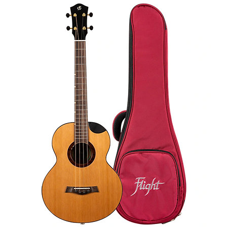 Lily Baritone EQ-A Steel String + Housse Flight