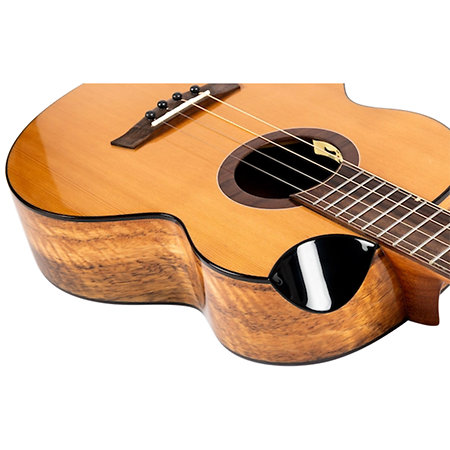 Lily Baritone EQ-A Steel String + Housse Flight