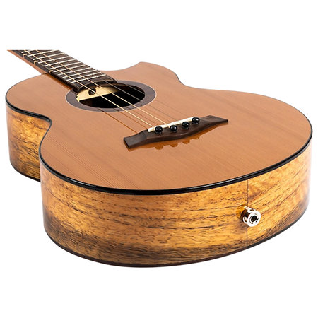 Lily Baritone EQ-A Steel String + Housse Flight