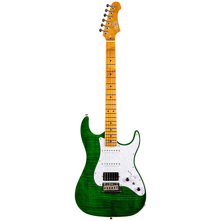 JS 600 Transparent Green Jet Guitars