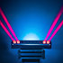 Pack Kolor Move Bar 10x 30W (la paire) + Flightcase Mac Mah