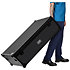 U 911010 BL Ultimate DJ Podium Workstation Flight Case Black UDG