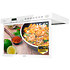 15.6" Kitchen TV White Sylvox