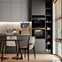15.6" Kitchen TV Silver Sylvox