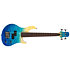 Mini Bass Transparent Blue + Housse Flight