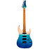 JS 1000 QTBL Transparent blue Jet Guitars