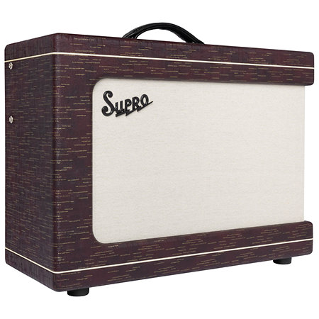 Supro Ambassador Custom Burgundy Gold Scandia