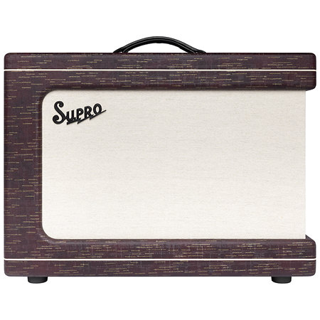 Supro Ambassador Custom Burgundy Gold Scandia
