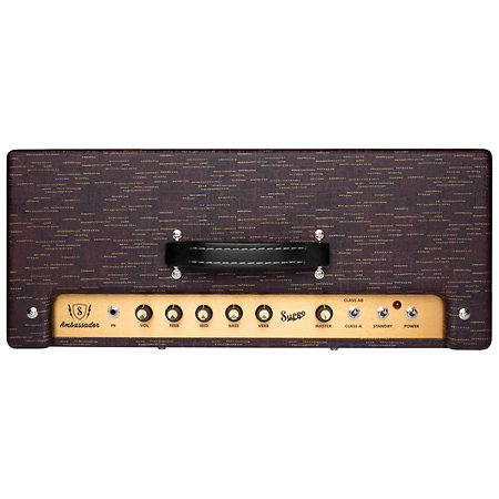Ambassador Custom Burgundy Gold Scandia Supro